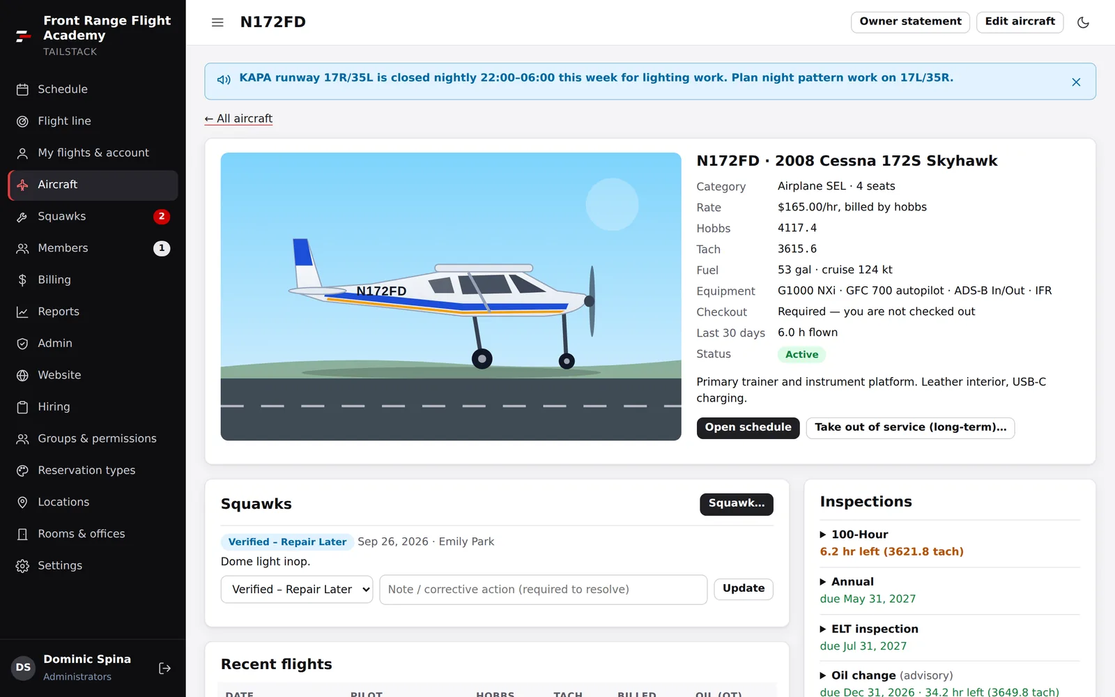 Airworthiness you can see
